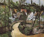 Paul Cezanne Road corner oil painting reproduction